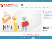 Tablet Screenshot of bikiran.com